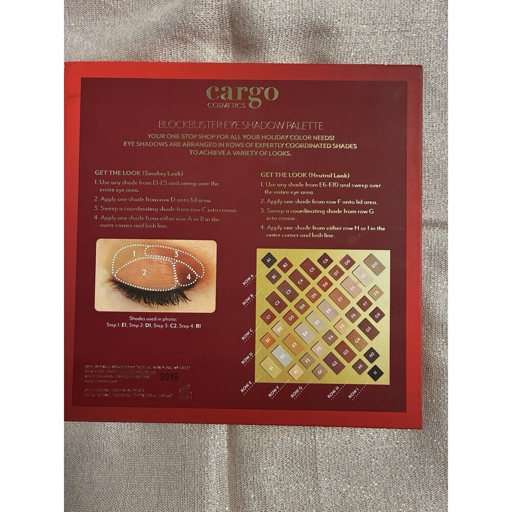 Cargo Blockbuster Eye Shadow Palette Brand new sealed - Picture 4 of 7